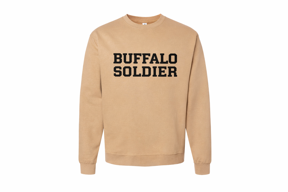 BUFFALO SOLDIER CREWNECK