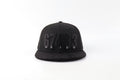 67433 OSIDE Limited-Edition Black Suede-Brim Hat