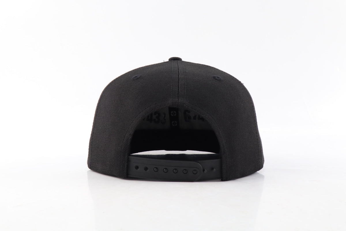67433 OSIDE Limited-Edition Black Suede-Brim Hat